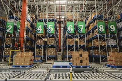 能達(dá)倉儲 重型立體倉庫貨架解決方案，15米庫房立庫高位貨架實(shí)現(xiàn)數(shù)萬貨位密集存儲